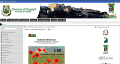 Desktop Screenshot of comune.cugnoli.pe.it